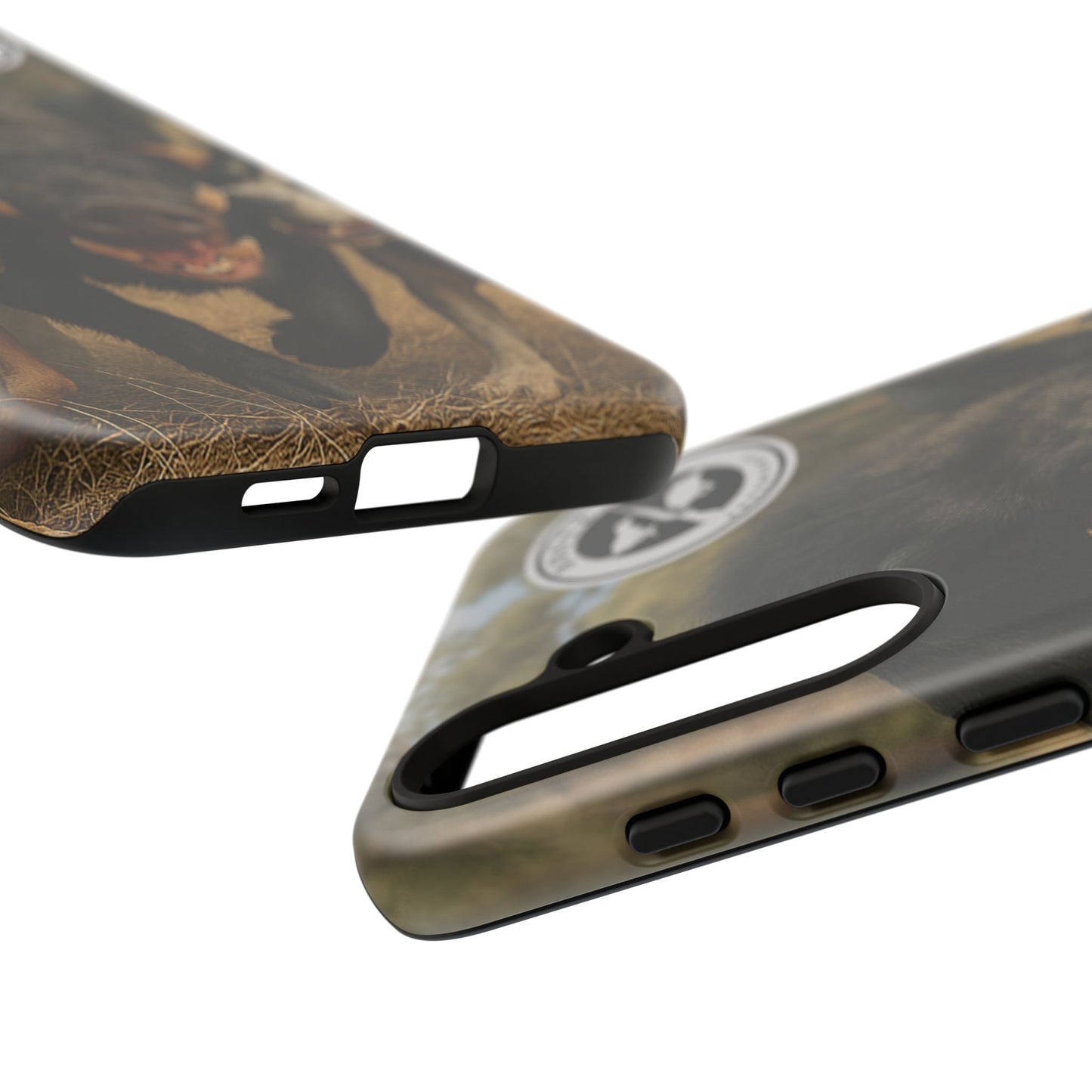 Tough Cases - Wild Boar & Dogs Phone Case - Adventure Vibe, Perfect Gift for Animal Lovers