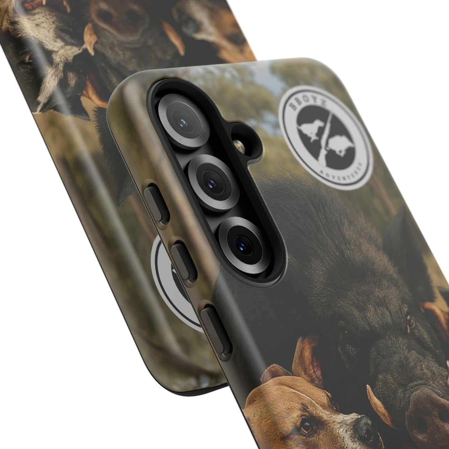 Tough Cases - Wild Boar & Dogs Phone Case - Adventure Vibe, Perfect Gift for Animal Lovers