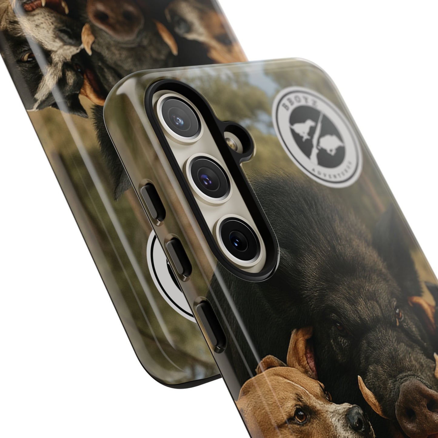 Tough Cases - Wild Boar & Dogs Phone Case - Adventure Vibe, Perfect Gift for Animal Lovers