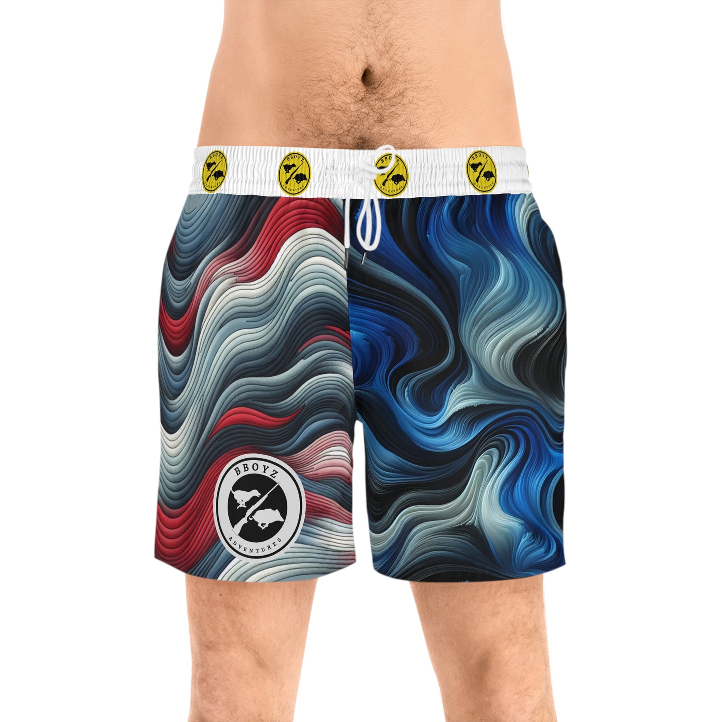 Bivouac Boyz DriftWave Mid-Length Swim Shorts