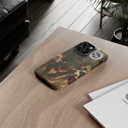 Tough Cases - Wild Boar & Dogs Phone Case - Adventure Vibe, Perfect Gift for Animal Lovers