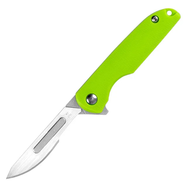 Multi Colors Mini Nylon scalpel knife + Free 10 Blades